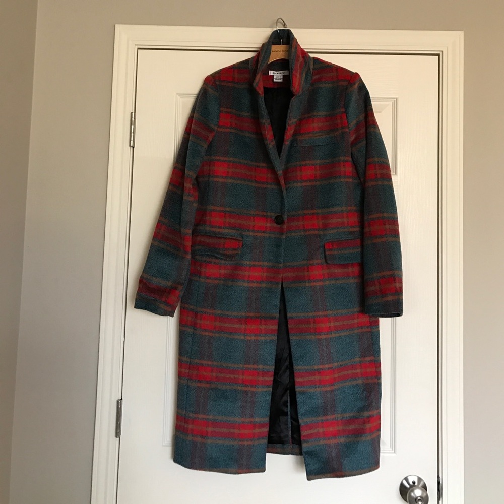 Size M Flannel Blazer Glamorous Brand. Like new.